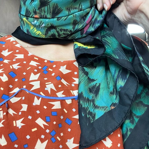 Scarf new green