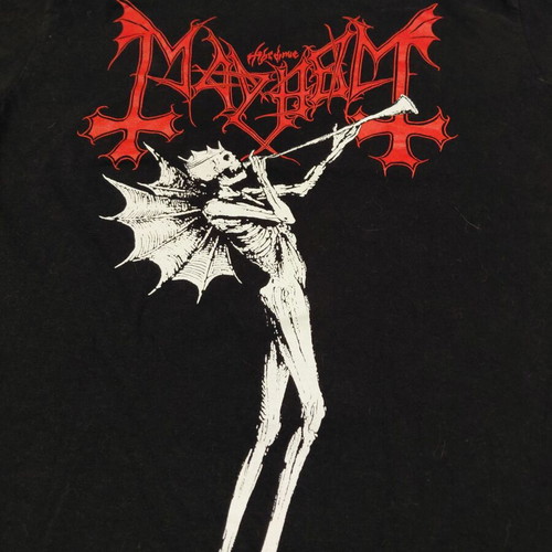 Mayhem Death Dealer shirt like new, black, size M