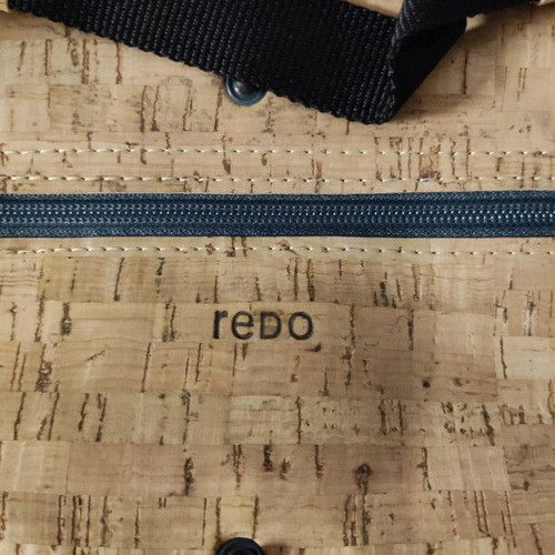 Redo bag unisex multifunctional cork backpack new, beige