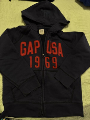 Gap hoodie like new, size 134 cm, blue