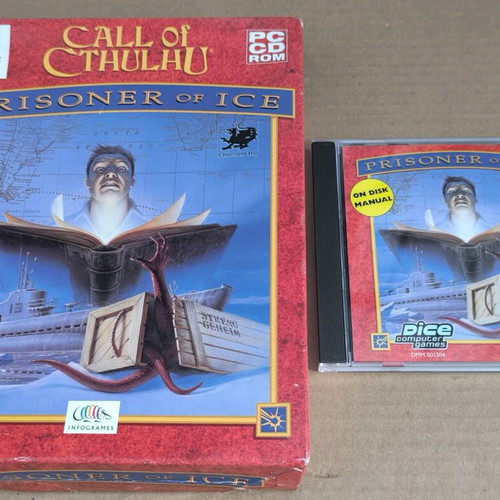 Call Of Cthulhu Prisoner Of Ice PC CD-ROM used, Big Box