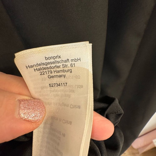 Dress used black size 42 made in Germani