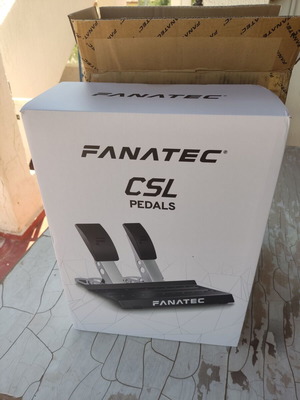 Πετάλια Fanatec CSL καινούργια, αχρησιμοποίητα