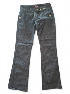 Roxy Y2K Low Rise Flared Jeans like new, blue