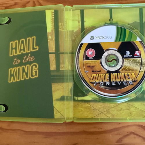 Duke Nukem Forever Xbox 360 like new action adventure game
