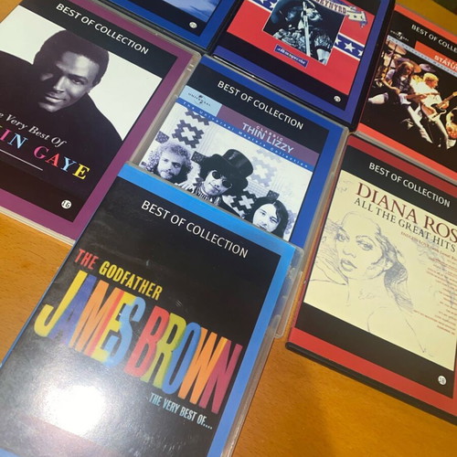 Set of 7 collectible Best of Collection CDs near mint, R&B / Soul