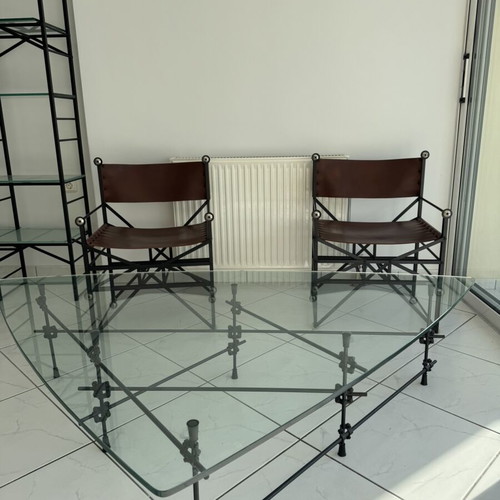 Glass coffee table Neokatoikein series like new