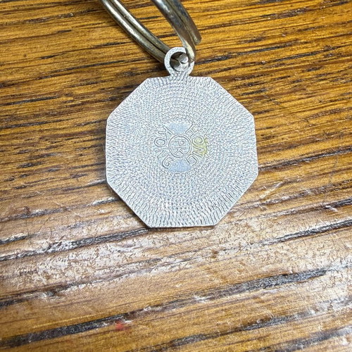 MG car keychain used