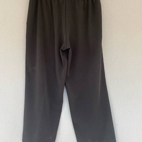 Black wide leg trousers Angelica new with elastic waist