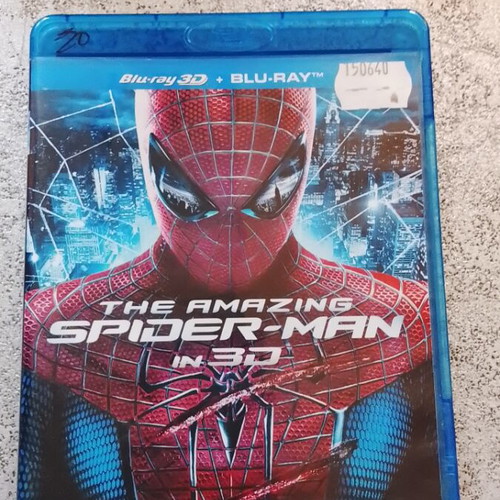The Amazing Spider-Man Blu-Ray 2D and 3D with Greek subtitles