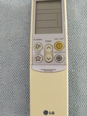 LG χειριστήριο air condition