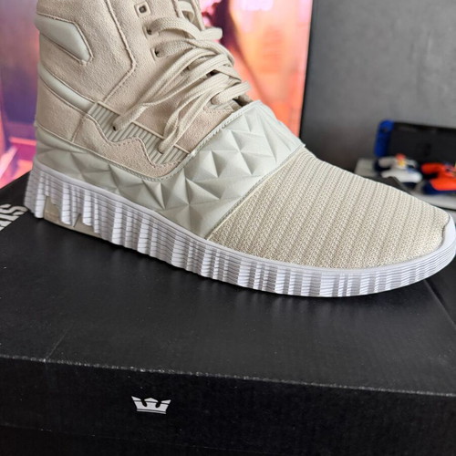 Supra Jagati Bone White new men's sneakers size 47.5