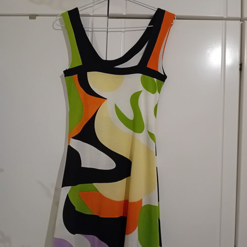 Summer dress colorful, small/medium, like new