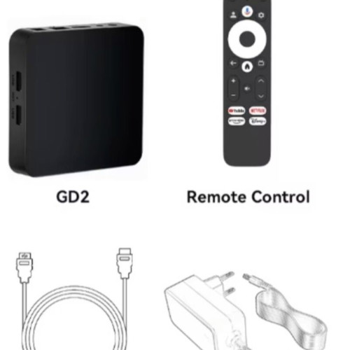 Dcolor GD2 2GB+32GB 4K TV Box Google Certified Android 12