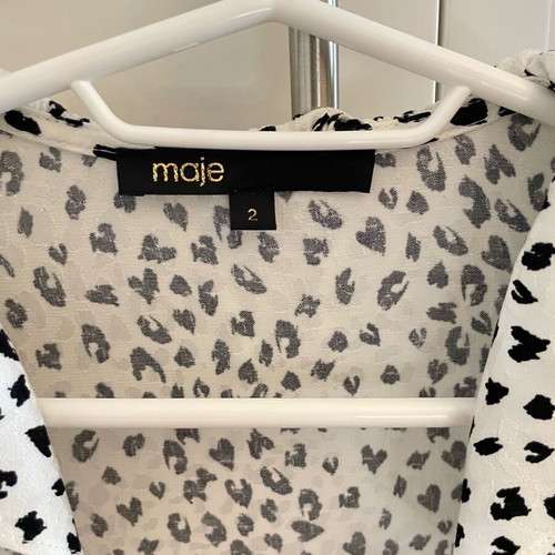 (M) Maje wrap dress