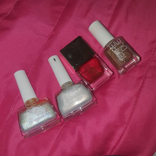 Nail polish set slightly used