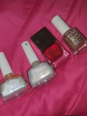 Nail polish set slightly used