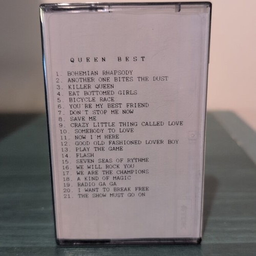 Queen Best cassette tape like new
