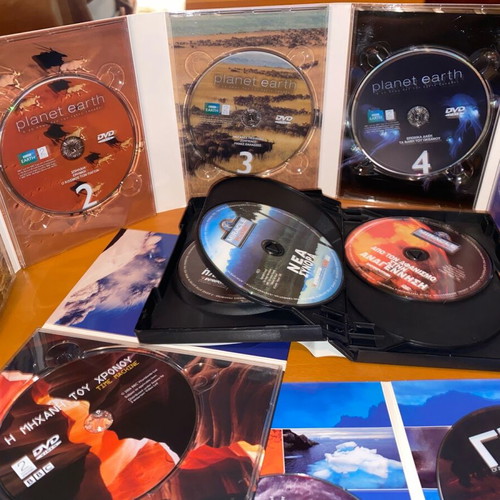 BBC Planet Earth bundle and 3 top documentary series DVD like new