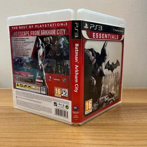Batman Arkham City PS3 game used, complete with case and booklet