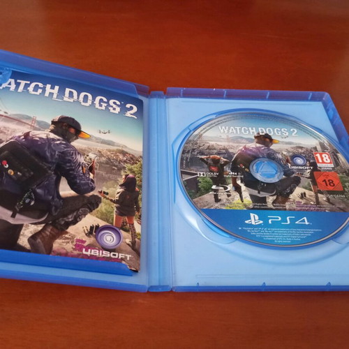 Watch Dogs 2 PS4 like new, physical disc