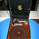  De Luxe Concord Phonograph Record Player  ΓΡΑΜΜΟΦΩΝΟ ΚΟΡΟΝΑ ΝΤΕ ΛΟΥΞ 1920