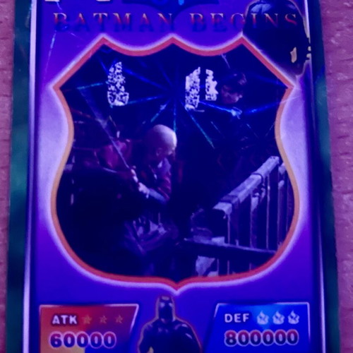 Batman Begins collection cards, 2005 special edition