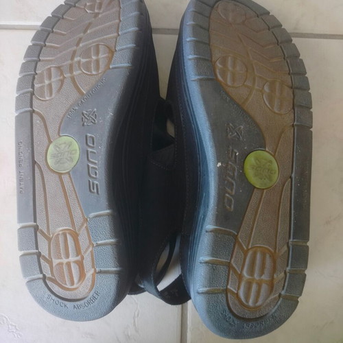 Mephisto women's anatomical orthopedic sandals like new, size 39, black