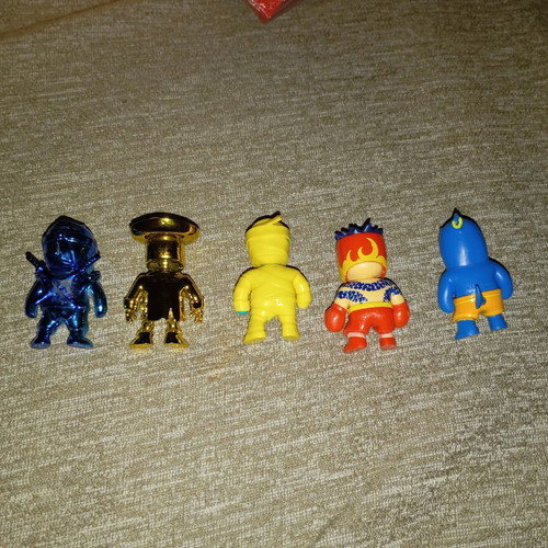 Stumble Guys set of 5 collectible figures, rare editions