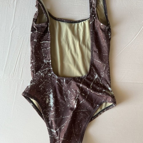 One-piece swimsuit A-Style colorful, new, backless