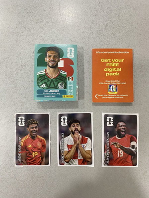 Panini Mundial 2026 стикери и Coca Cola Mundial 2026 комплект като нови