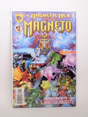The Magnetic Men Featuring Magneto #1 comic used, Amalgam Comics 1997
