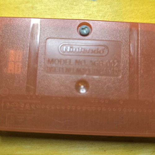 Pokémon FireRed Version Game Boy Advance cartridge