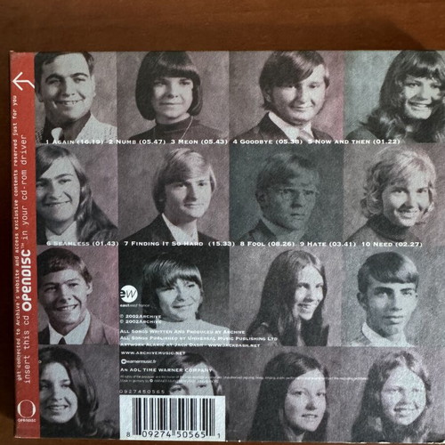 Archive You All Look The Same To Me CD like new, rock