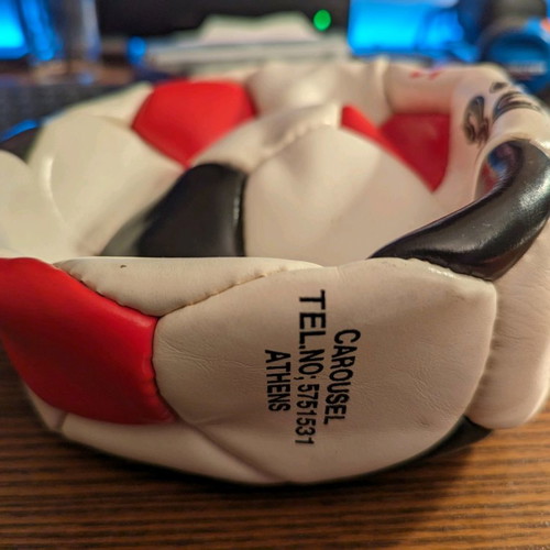 Carousel football ball new, gift from 80s-90s