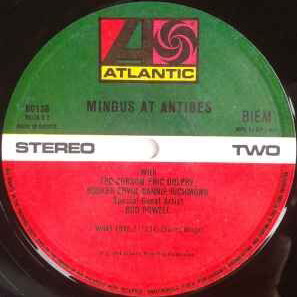 Mingus At Antibes vinyl record used, jazz