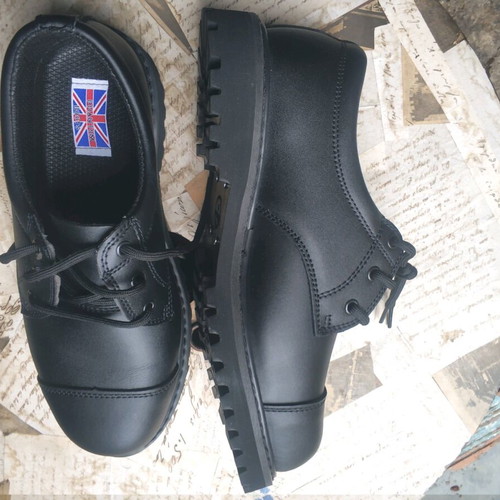 Brandit Phantom 3 Eyelet Derby Oxford leather shoes new, size 43, black