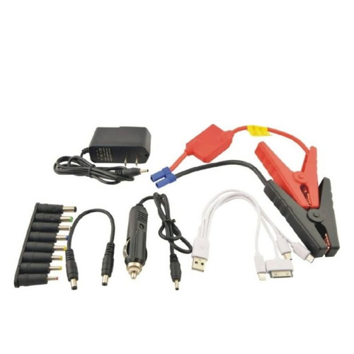 Portable Car Battery Starter 12V with Flashlight, Power Bank and USB new