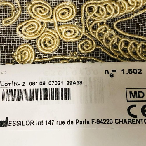 Essilor Orma Trio Clean eyeglass lenses like new, S +0.50 and S +1.0