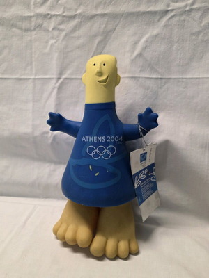 Μασκότ Αθήνα 2004 Φοίβος καινούργιο