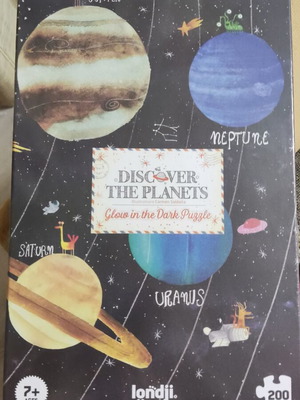 Puzzle Discover the Planets για 7+ ετών 200pcs Londji καινούργιο