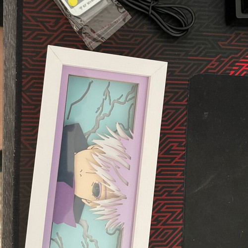 Anime Jujutsu Kaisen Gojo RGB lamp with remote control