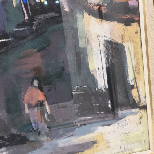 Original Scandinavian Painting Mixed Media Like New