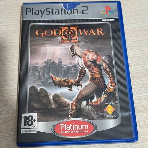 God of War 2 Playstation 2 used, Platinum Greek edition