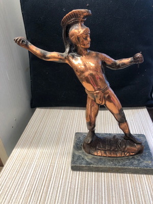 Copper statue of Leonidas from Sparta