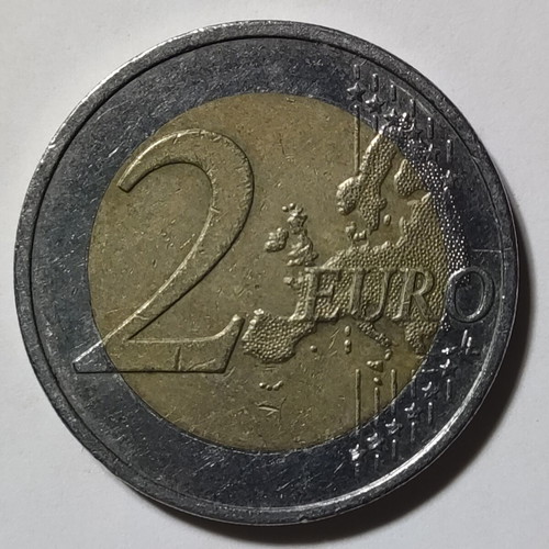 Γερμανία 2€ 2012 Euro Cash 10 χρόνια επετειακό δίευρο μεταχειρισμένο