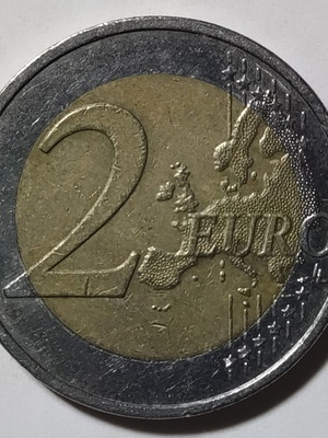 Γερμανία 2€ 2012 Euro Cash 10 χρόνια επετειακό δίευρο μεταχειρισμένο