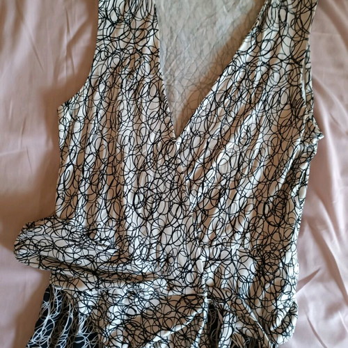 Diane von Furstenberg cocktail dress silk, like new, size S