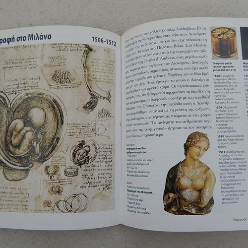 Leonardo da Vinci book used, life and work