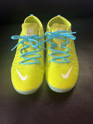 Nike Wmns Free 1.0 Cross Bionic running shoes like new, neon green